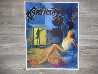Mortician Backpatch Back Patch White Border Sold Out Torsofuck Nasum Repulsion *