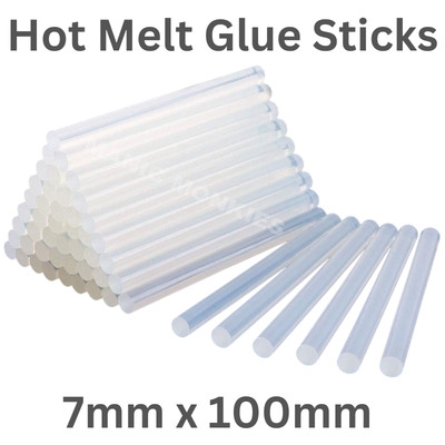 Heißschmelzklebestäfte 7,2 mm x 100 mm zum Selbermachen Trigger Elektrische Mini-Klebepistole