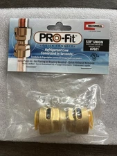 Rectroseal 87021 Pro-Fit 5/8 Quick Connect Union Fitting
