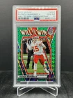 2021 Panini Mosaic Football Patrick Mahomes II Will to Win Green PSA 10 #WW-2