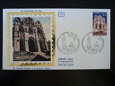 FRANCE PREMIER JOUR FDC YVERT 2084  LA CATHEDRALE DU PUY  3,20F  LE PUY  1980