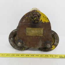 Budgit No 82 1 Ton (2000) Manual Push-Pull Hoist Trolley 2 to 4" Beam