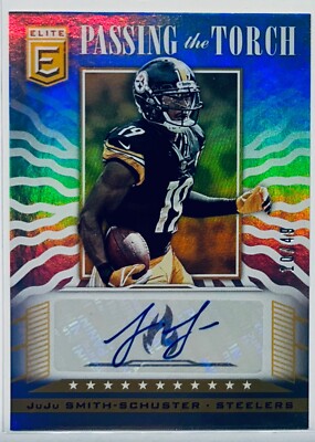 JuJu SMITH-SCHUSTER 2019 Elite Passing the Torch Auto 10/49 READ