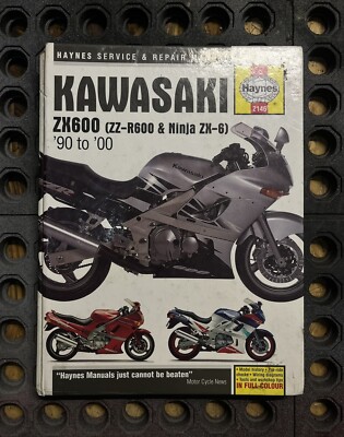 Kawasaki ZZR600 (90-00) Haynes Shop Manual Repair Book ZZR ZX 600