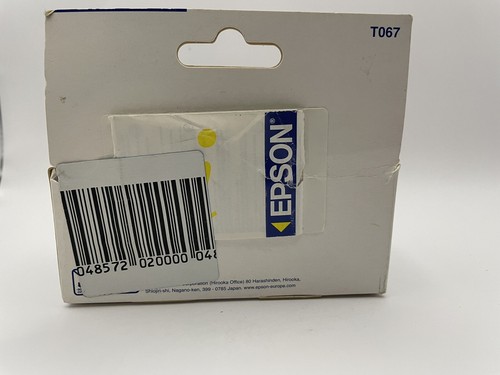 Cartuccia inchiostro originale Epson T067 tricolore stilo C48 nuova con scatola - Foto 2 di 5
