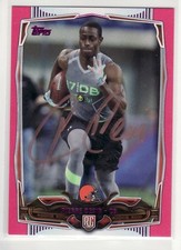 PIERRE DESIR AUTOGRAPHED CLEVELAND BROWNS LINDENWOOD UNIVERSITY CARD - ENVELOPE