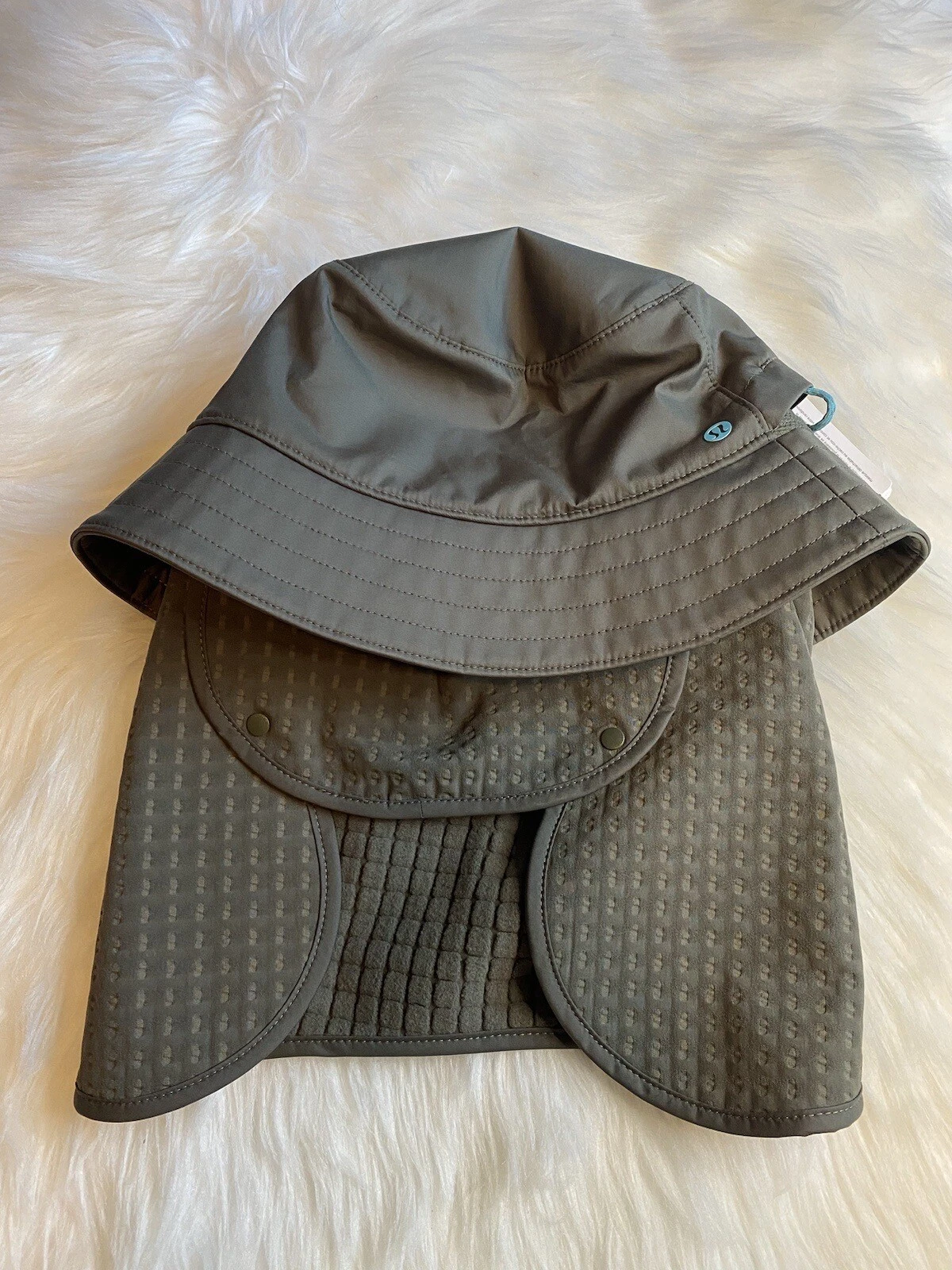 Lululemon Fleece-Lined Convertible Hiking Bucket Hat COBN S/M New