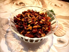Cranberry Apple Tisane Tea Blend Rose Hips Hibiscus Flowers 1 oz. 30 Grams 