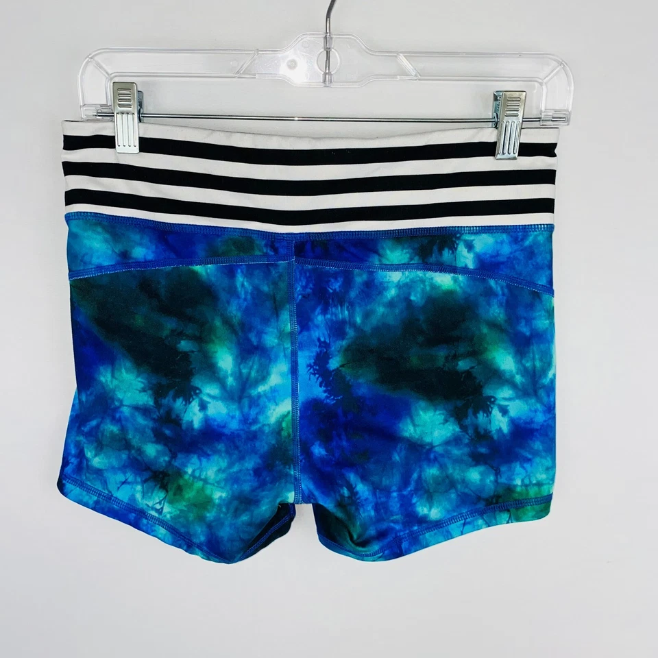 Pantalones Cortos Atléticos Champion Duo Dry Medianos M Rayas Tie Dye Foto 2 de 3