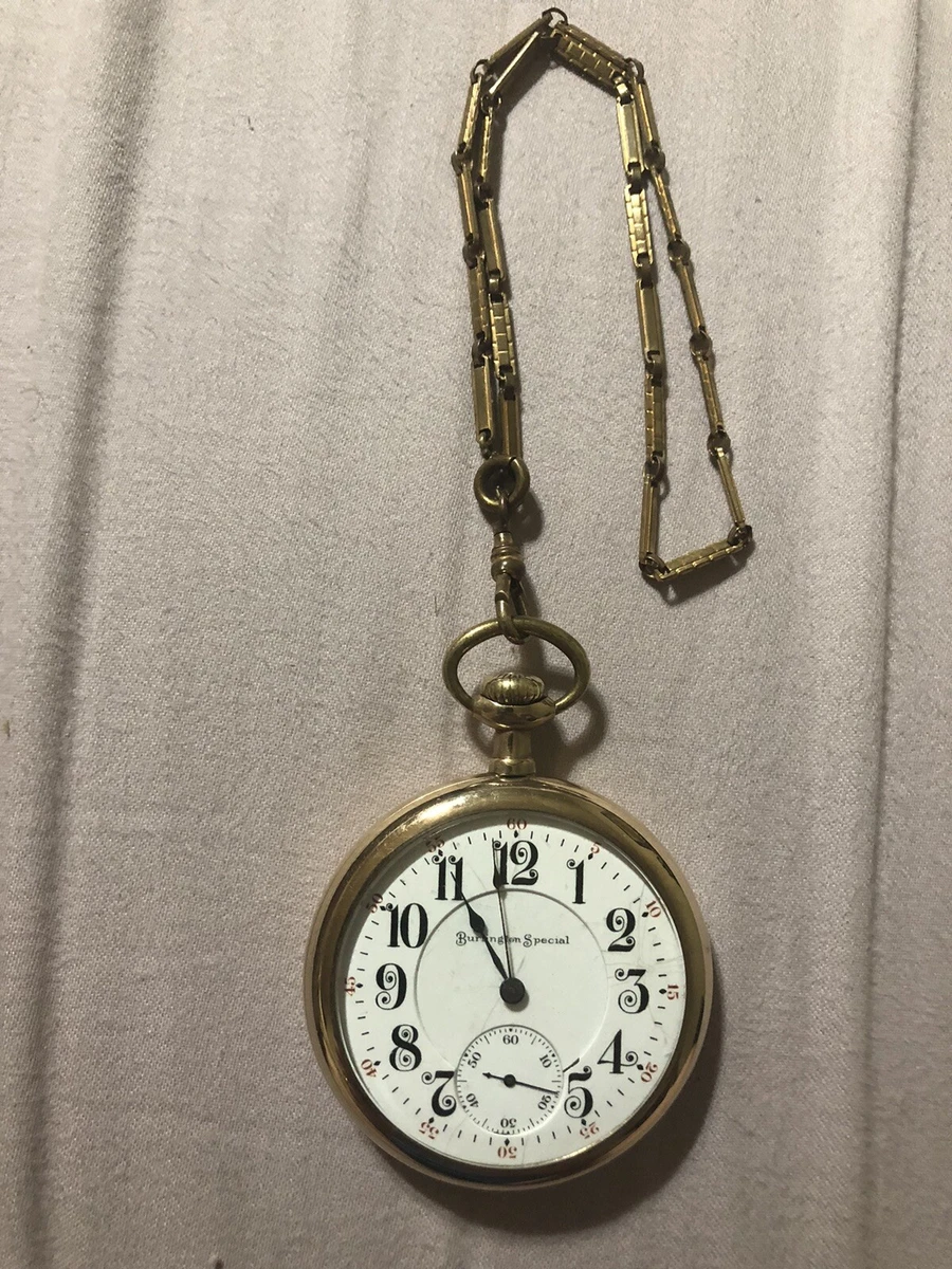 Burlington special hotsell pocket watch
