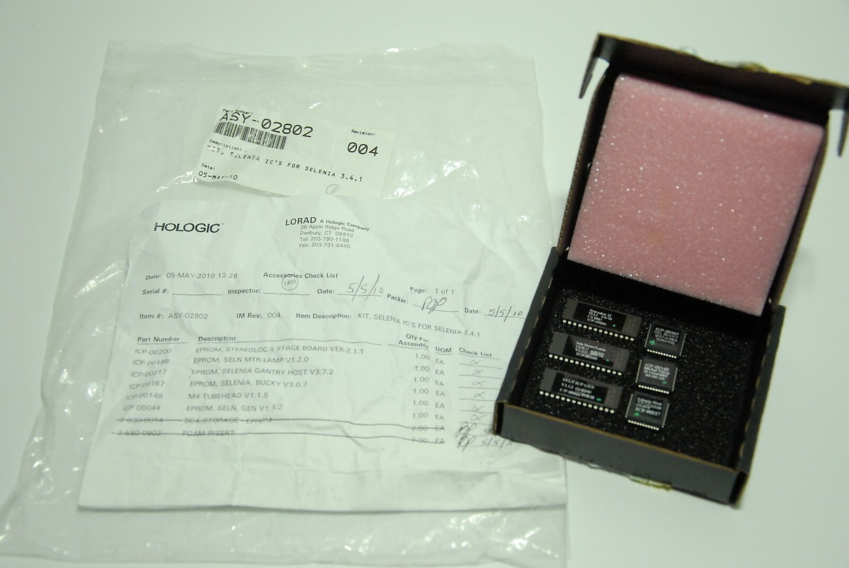 ASY-02802 IC'S (x6) Kit For Selenia 3.4.1 Hologic Lorad | eBay ASY-02802 IC'S (x6) Kit For Selenia 3.4.1 Hologic Lorad | eBay
