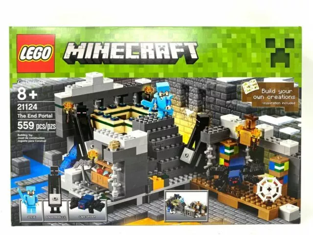 Lego Minecraft The End Portal (21124) 559 Pieces (Box Damage) Retired Brand  New 673419246804