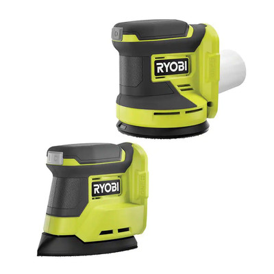 18V Cordless 2Tool Combo Kit with Orbit and Corner Cat Finish Sander Tools Only