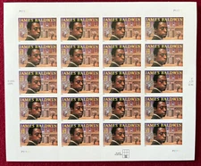 US Stamps Scott 3871  James Baldwin  Black Heritage