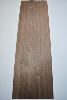 Amerikanisches Nussbaumfurnier - Flexibles ECHTHOLZ Blatt - 820 mm x 250 mm (32,2'' x 9,8'')