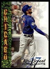 2018 Topps Kris Bryant #KB-6 Highlights World Series Game 6 HR Chicago Cubs