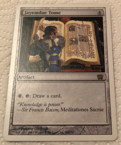 Jayemdae Tome - 8th Edition - MtG Magic the Gathering single card - Picture 1 of 2