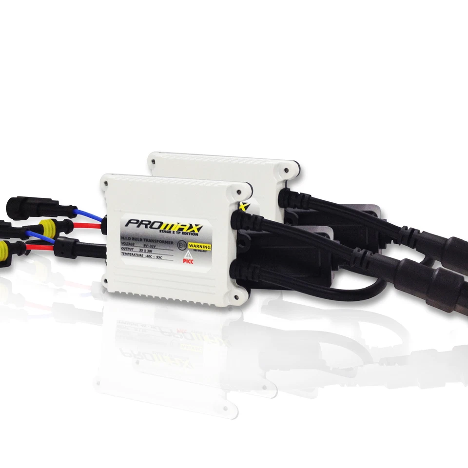 9006 HB4 6000K 8000K 10000K Promax HID Xenón Kit Luces de haz bajo Blanco brillante Foto 2 de 4