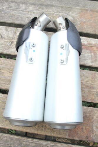 2009 DUCATI Monster 796 2014 57313001A 57412971A Exhaust Silencer Pair - Picture 1 of 8