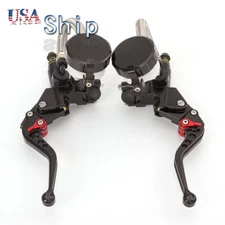 USA 22mm  Hydraulic Brake Clutch Lever Master Cylinder For 125-600CC Scooter US