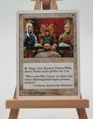 Aysenischer Bürokrat 5. Edition (5ED) Magic Karte Deutsch (Aysen Bureaucrats)