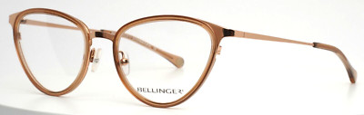 BELLINGER Arc-7 9617 Copper Womens Cat Eye Full Rim Eyeglasses 53-19-135 B:39