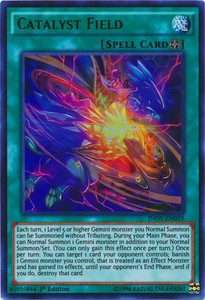 Catalyst Field - INOV-EN059 - Ultra Rare - 1st Edition x1 - Near Mint