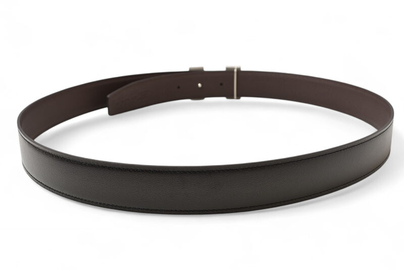 Hermes Belt Reversible Constance Size 95 H Buckle Box Calf  display picture 1