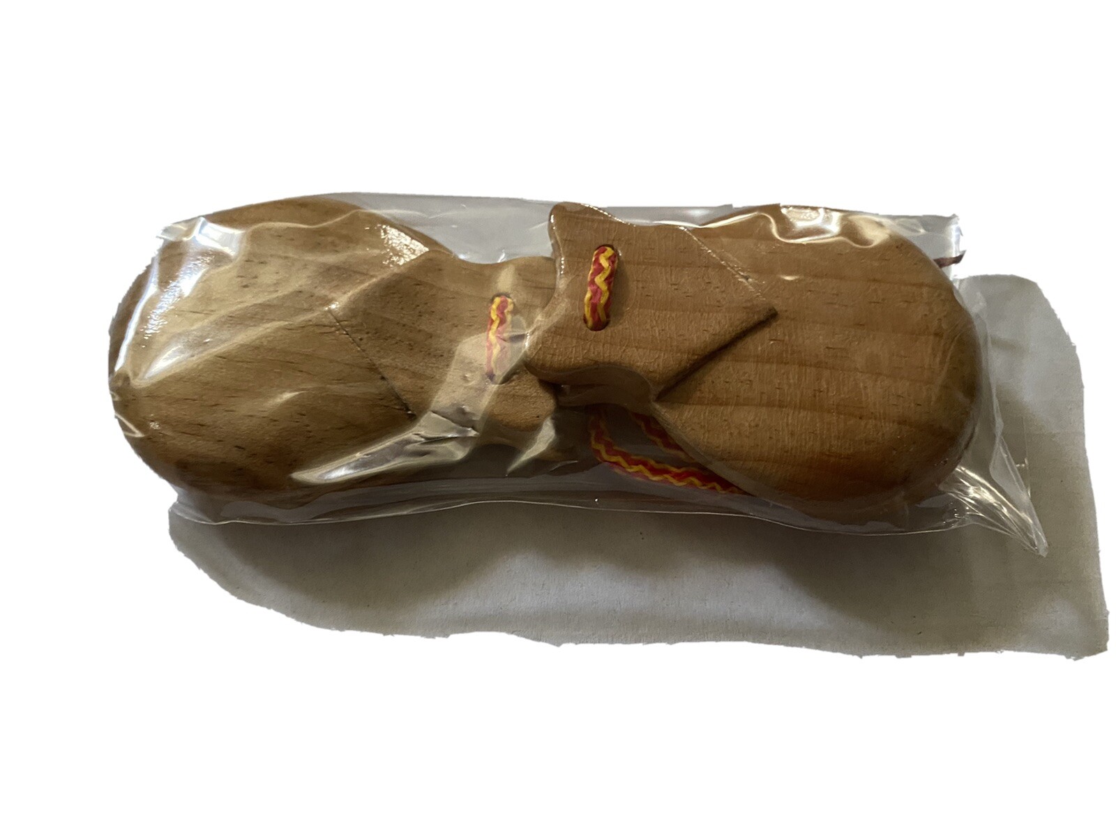 Castañuelas De Madera handmade Nadera Barnizada