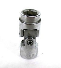 EASCO 3/8" DRIVE 7/16" 6 POINT UNIVERSAL SOCKET 72 1614 MADE IN USA