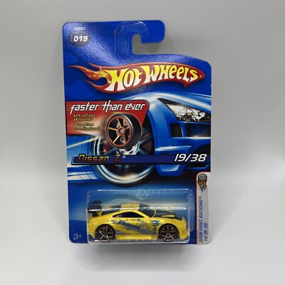 2006 Hot Wheels FTE Faster Than Ever Nissan Z Yellow First