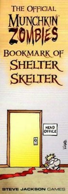 SJG The Official Munchkin Bookmark of Shelter Skelter Promotional 10d2