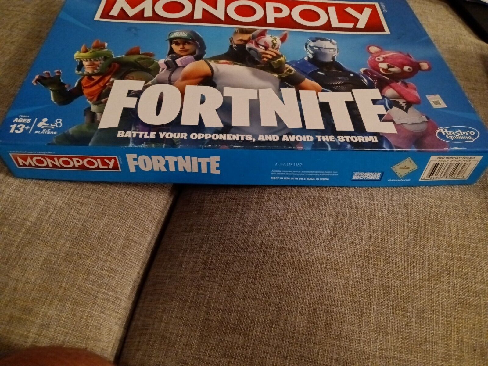 Fortnite Monopoly Board Game Limited Edition Dmg Box 