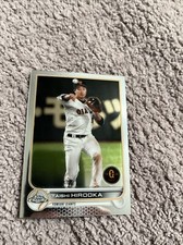 2022 Topps Chrome NPB Japan#108 Taishi Hirooka Yomiuri Giants baseball card