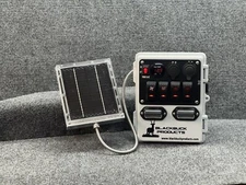 Deer Stand 12v Charger W/ Solar Panel
