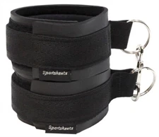 Sportsheets Sports Cuffs Black Adjustable Restraints