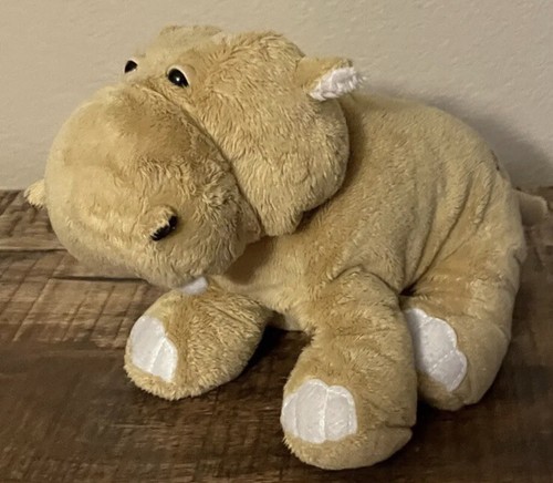 Mud Hippo Plush Stuffed Animal Webkinz Brown 9” Super Soft Toy No Code - Picture 2 of 8