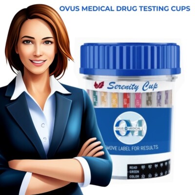 13-Panel Urine Drug Test w/ Fentanyl - Same Day Shipping M-F Ovus Medical