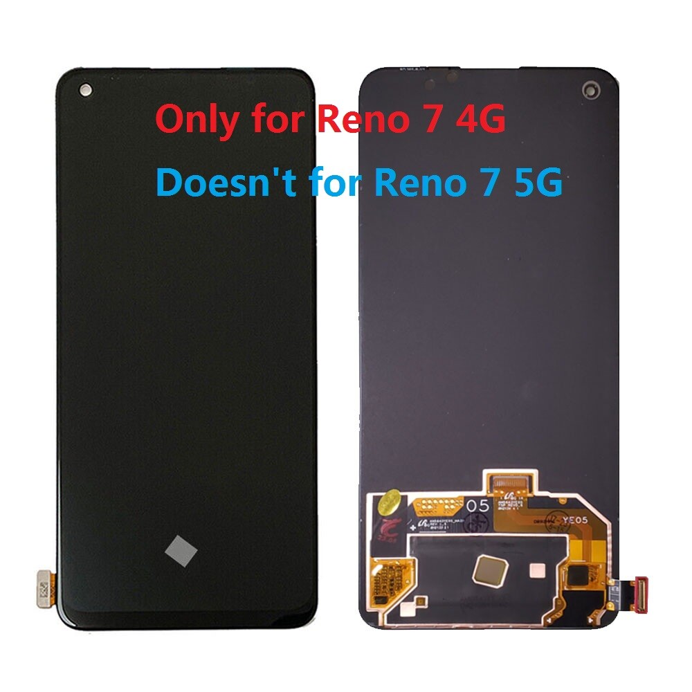 For Oppo Reno 7 4G CPH2363 LCD Display Touch Screen Digitizer