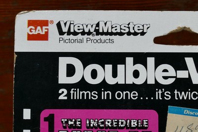 View-Master Rare Marvel Sous Blister D'origine - USA 1978 - Double Vue