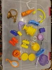 Vintage Barbie Doll Accessory Lot 80's 90's Phone Binoculars Glasses Mirror More