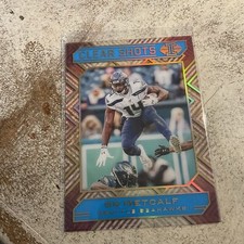 DK METCALF 2020 PANINI ILLUSIONS CLEAR SHOTS FOOTBALL CARD SP-# 289/299 SEAHAWKS
