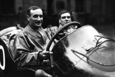 Sunbeam factory racer Chassagne 1914 French Grand Prix Lyon circuit racing photo