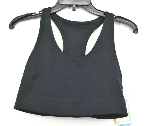 Zella Womens Black Studio Lite Longline 