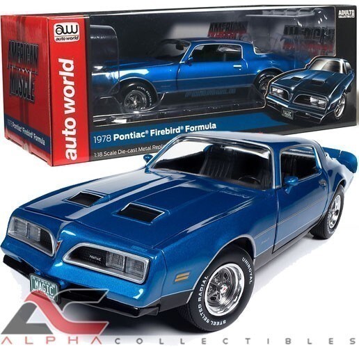 AUTOWORLD AMM1331 1:18 1978 PONTIAC FIREBIRD FORMULA (MARTINIQUE