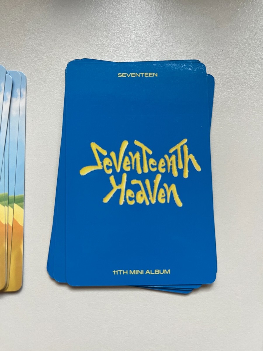 Seventeen JOSHUA 4 Photocard SET Official [SEVENTEENTH HEAVEN]_
