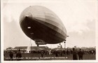 1930 Germany Leipzig Graf Zeppelin LZ 127 Water Release RPPC Postcard Cover — photo 1