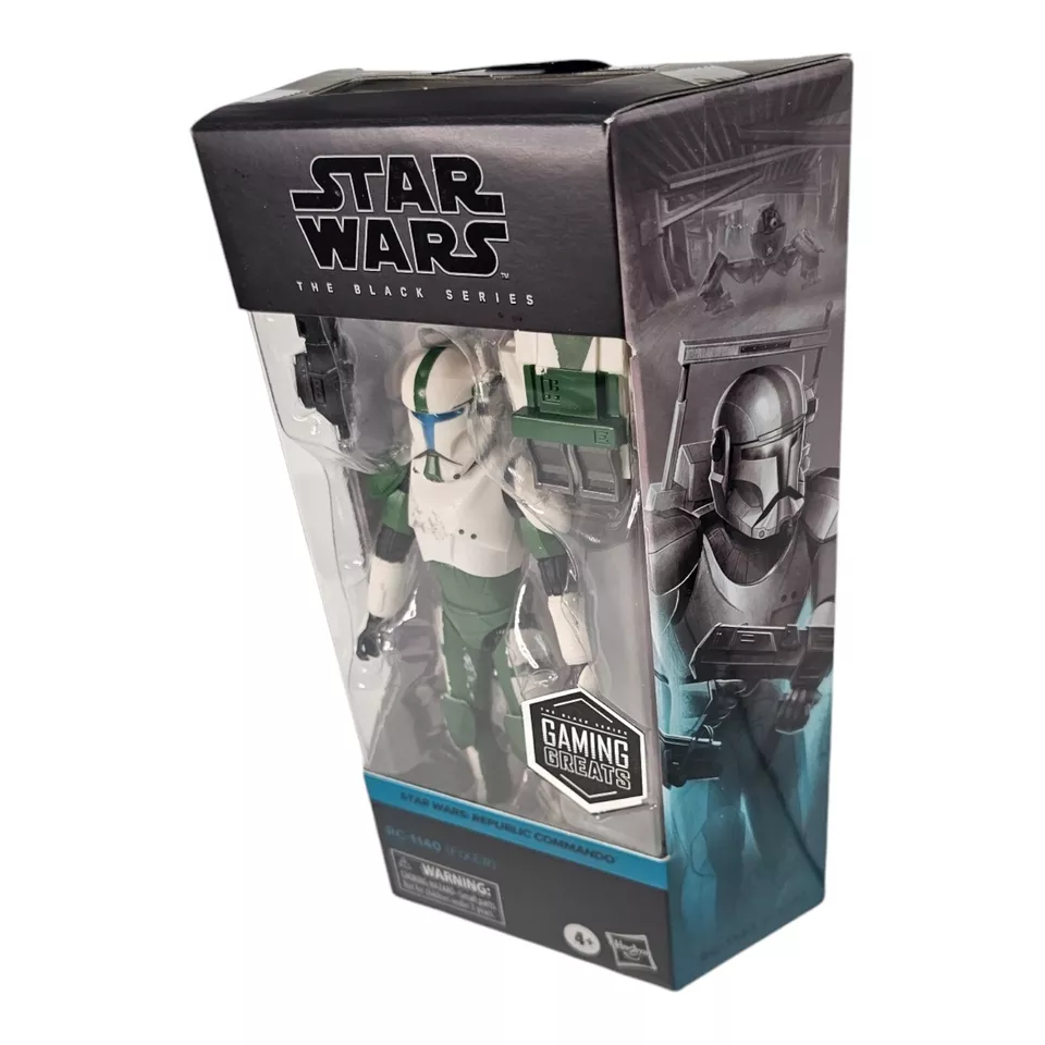 Star Wars The Black Series RC-1140 FIXER Republic Commando Gamestop Exclusivo Foto 2 de 4