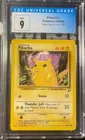 Pikachu 87/130 Yellow Cheeks 2000 Base Set 2 Pokemon Tcg CGC 9