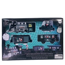 DISNEY THE NIGHTMARE BEFORE CHRISTMAS JACK SKELLINGTON HOLIDAY EXPRESS TRAIN SET